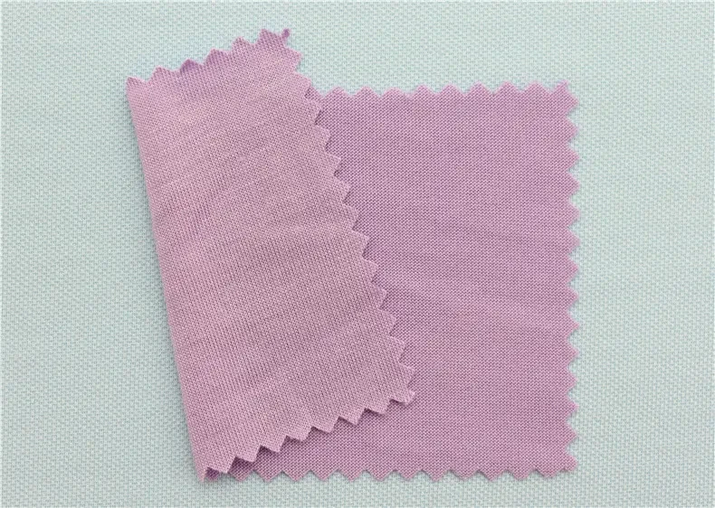 70.5% Bamboo 24.5% Recycled Polyester 5% Spandex Jersey 230 GSM 175cm Knit Fabric