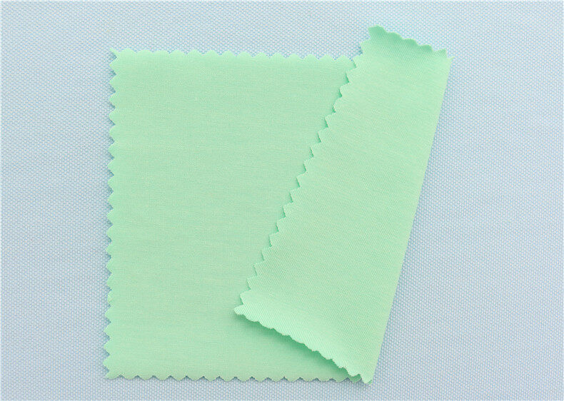 190 GSM 32S Bamboo Jersey Bio-polishing Fabric 47% Bamboo / 47% Organic Cotton / 6% Spandex for T-Shirts, Underwear, Kids’ Wear & Sleepwear