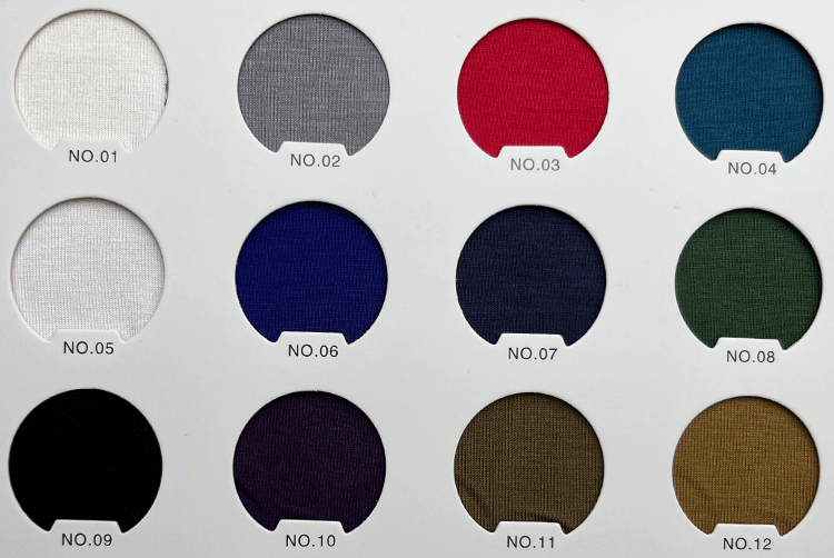 94% Organic Bamboo 6% Spandex Single Jersey 260 GSM 170cm Knit T-Shirt Fabric - View 6