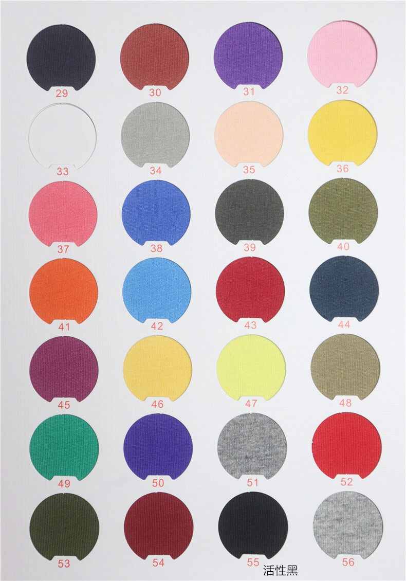 100% Combed Cotton Single Jersey Plain Knit 190GSM 175CM Ne21 Summer T-shirt Fabric - CJ190YBCM1016 - View 8