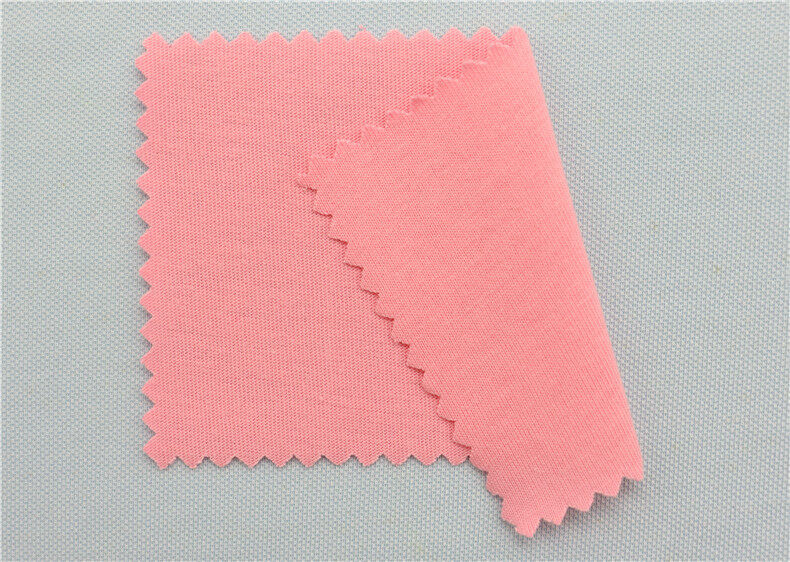 100% Combed Cotton Single Jersey Plain Knit 190GSM 175CM Ne21 Summer T-shirt Fabric - CJ190YBCM1016