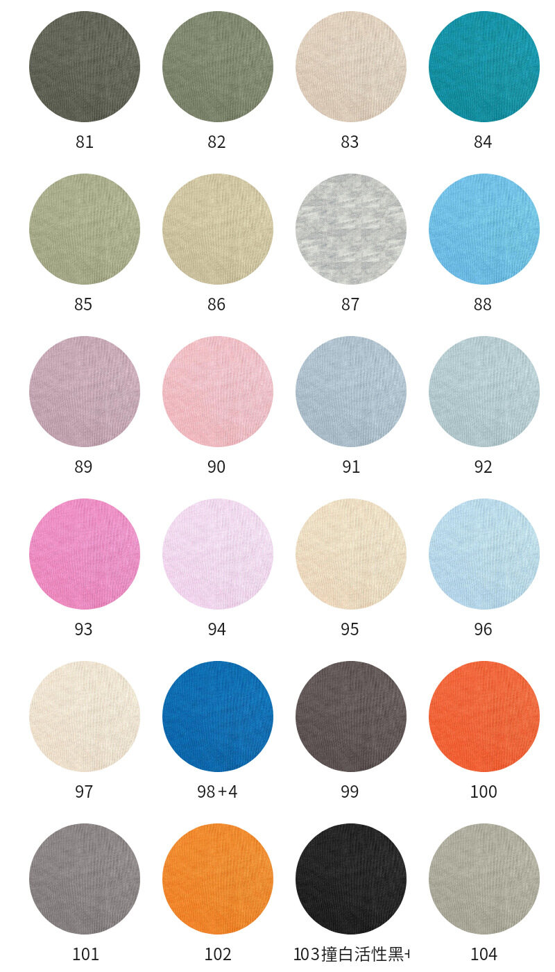 100% Combed Cotton Single Jersey 180GSM 190CM Ne21 Super Cool Summer T-shirt Fabric - CJ180QS8811 - View 9