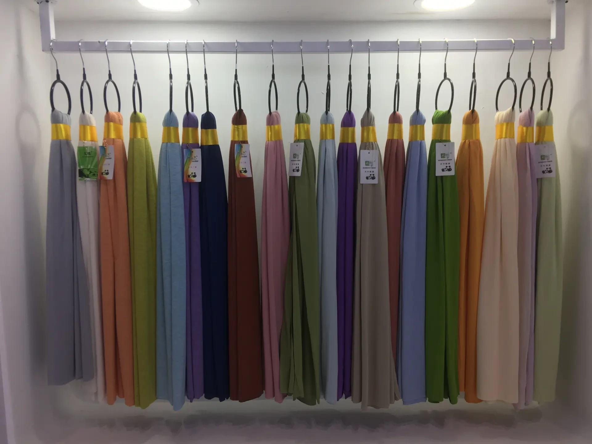 95% Organic Bamboo 5% Spandex Single Jersey 200 GSM 180cm Wide Knit T-Shirt Fabric - View 8