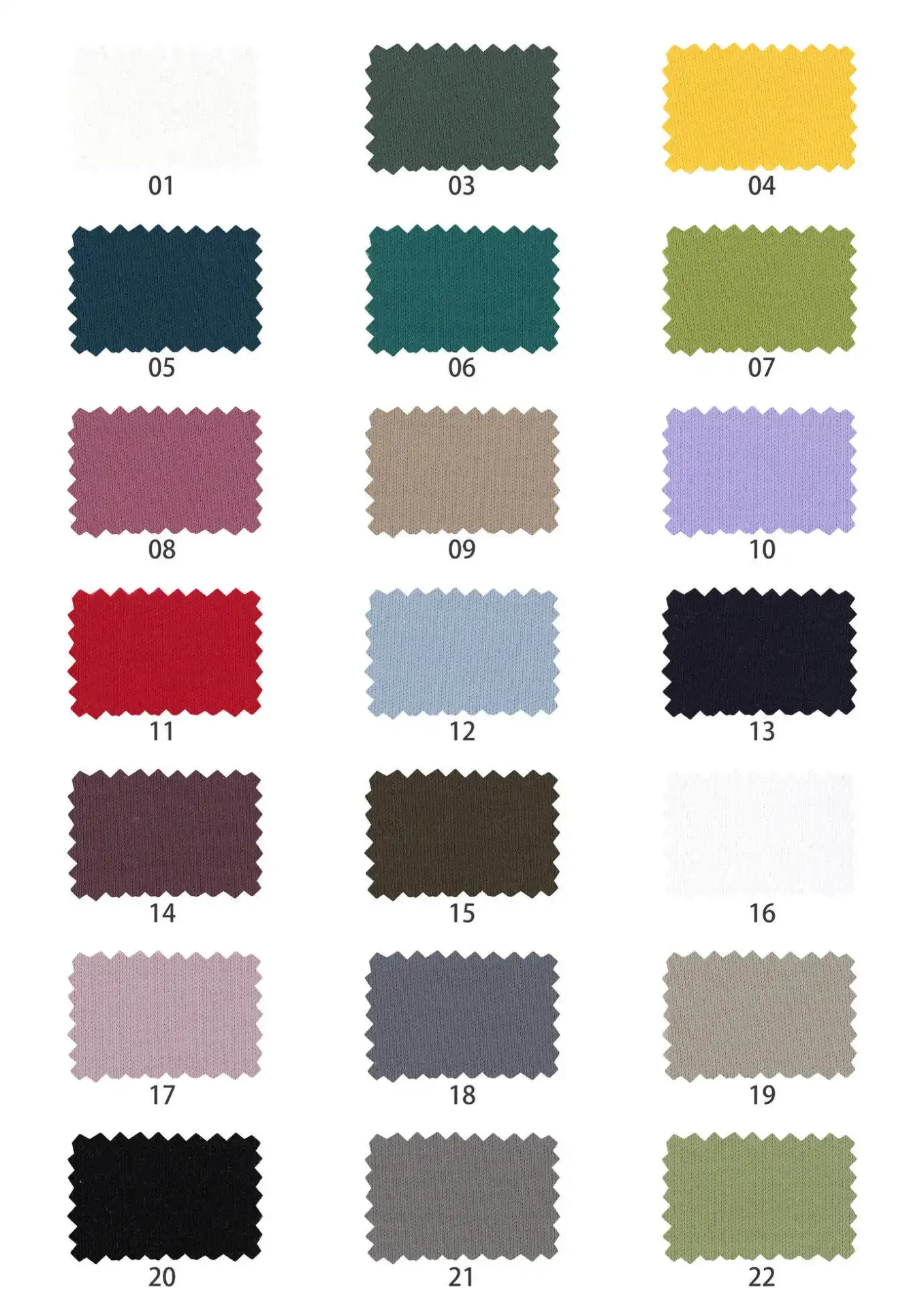 100% Mercerized Combed Cotton Double Knit Fabric 40S Long-Staple Cotton 240GSM 155cm - View 10