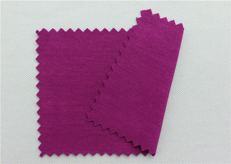 92% Bamboo 8% Spandex Double Face Knit 260GSM 175CM Ne50 for Base Layers, Homewear, T-shirts - AK1026