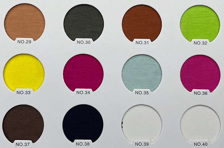 95% Organic Bamboo 5% Spandex Single Jersey 150 GSM 158cm Ultra Light T-Shirt Underwear Fabric - View 6