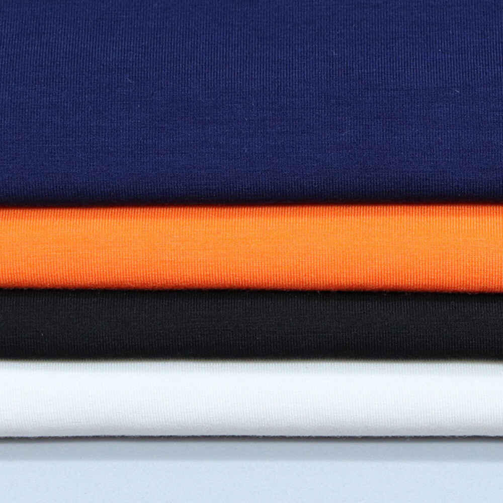 95% Organic Bamboo 5% Spandex Single Jersey 210 GSM 175cm Ne32+30D Knit Fabric - View 14