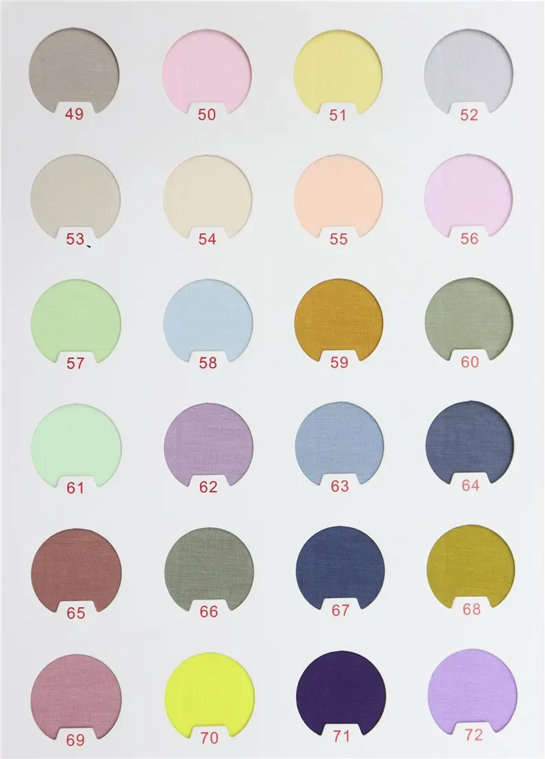 95% Organic Bamboo 5% Spandex Single Jersey 180 GSM 175cm Ne40+20D T-Shirt Fabric - View 6