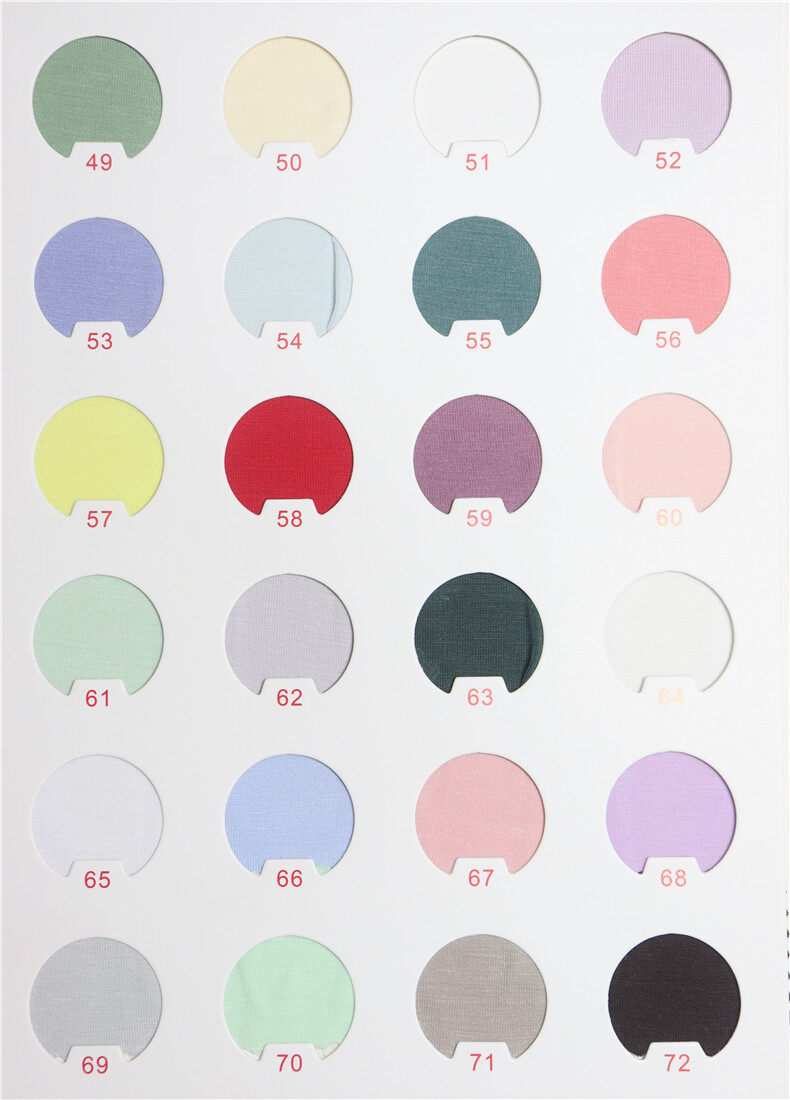 93% Organic Bamboo 7% Spandex Single Jersey 200 GSM 165cm Weft Knit T-Shirt Fabric - View 6
