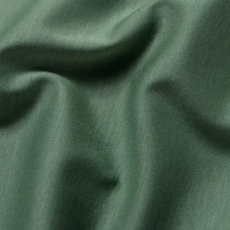 100% Mercerized Combed Cotton Double Knit Fabric 40S Long-Staple Cotton 240GSM 155cm - View 1