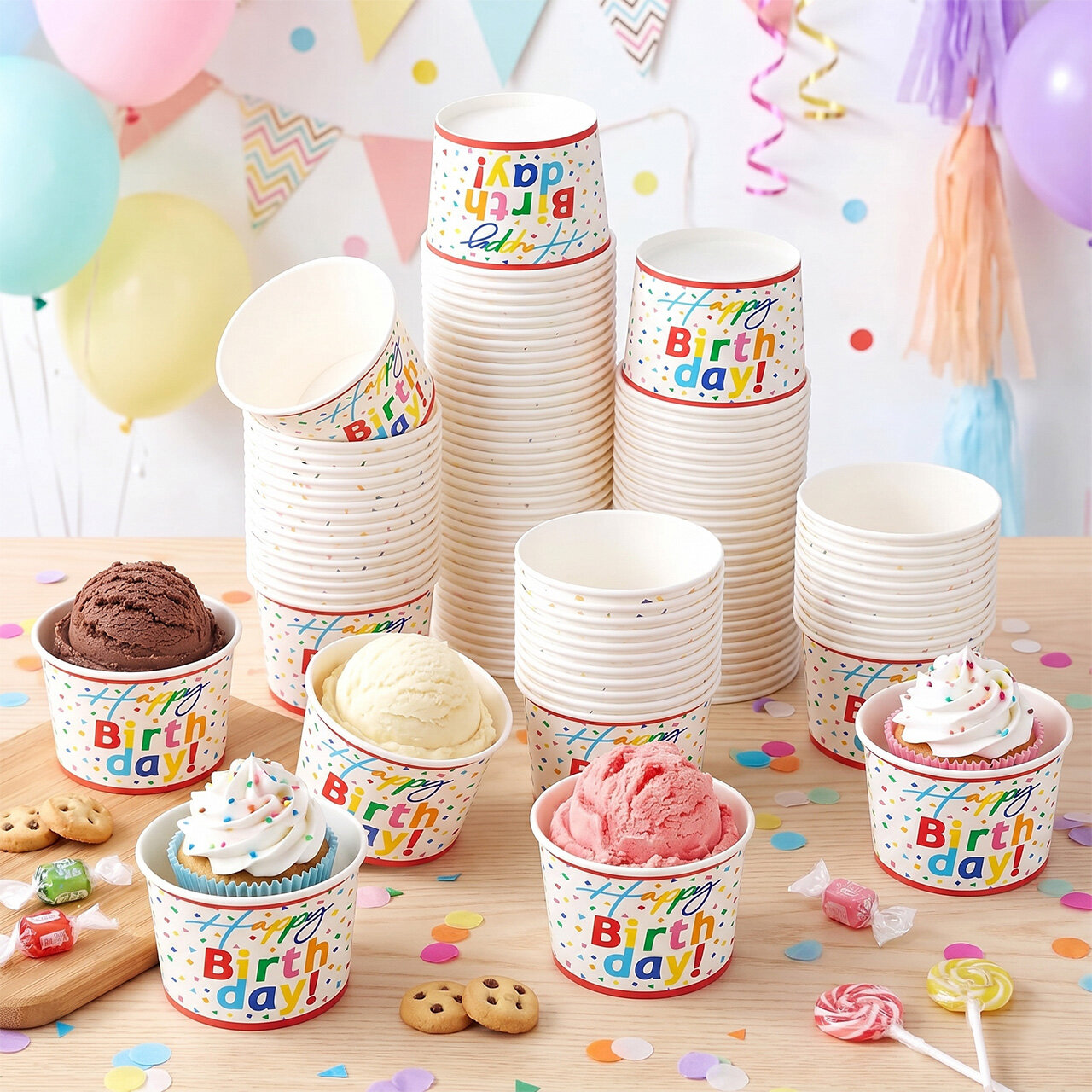 8oz Paper Cups