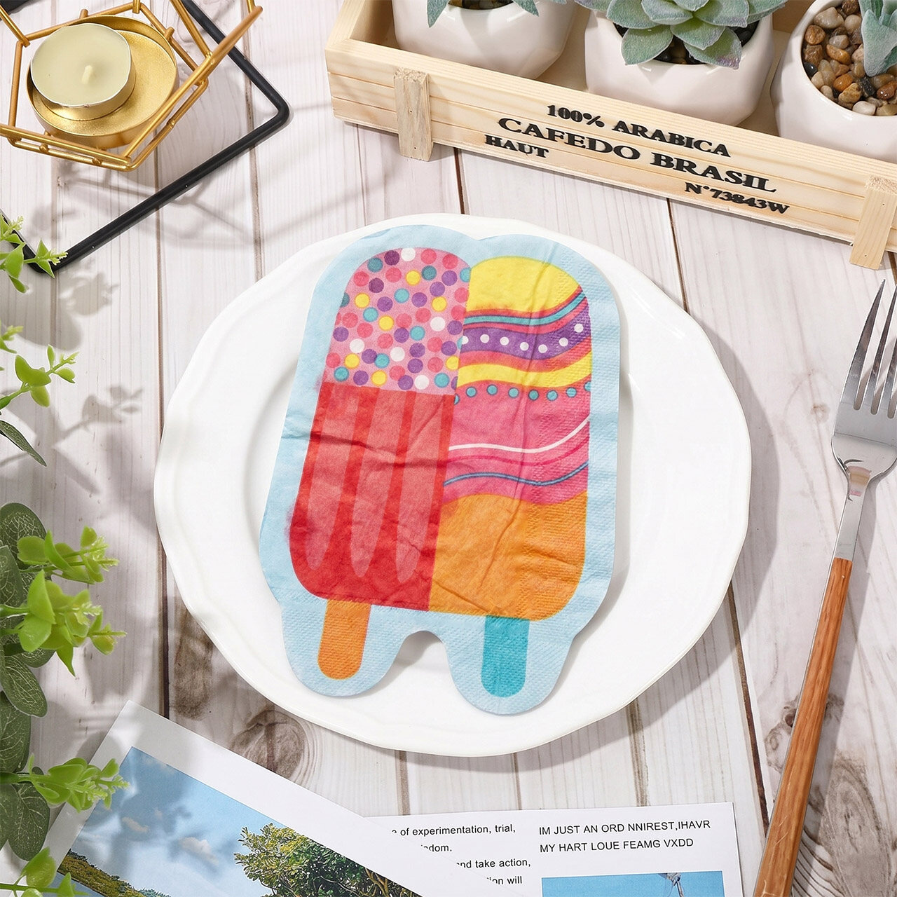 Shape Paper Napkins thumbnail 5