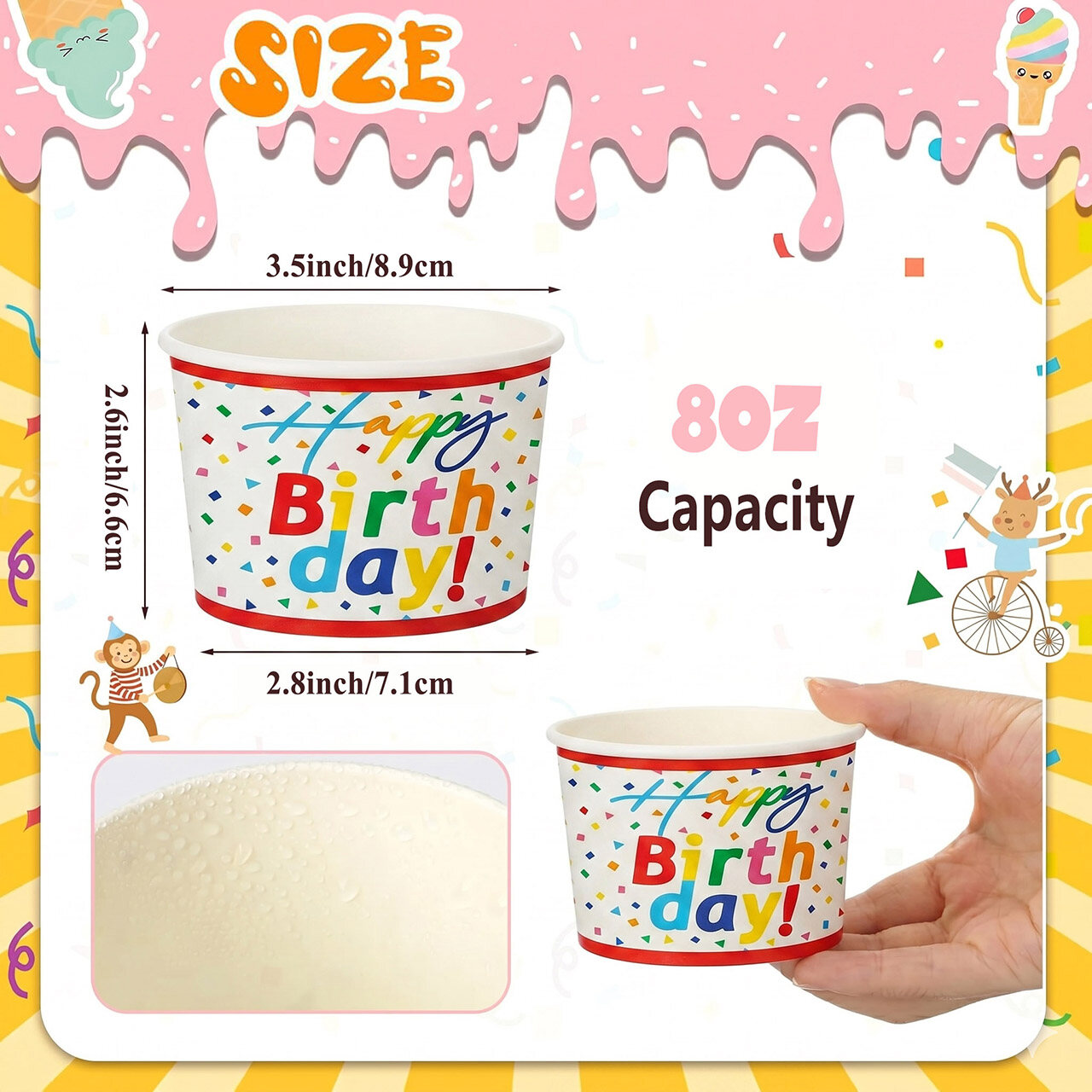 8oz Paper Cups thumbnail 2