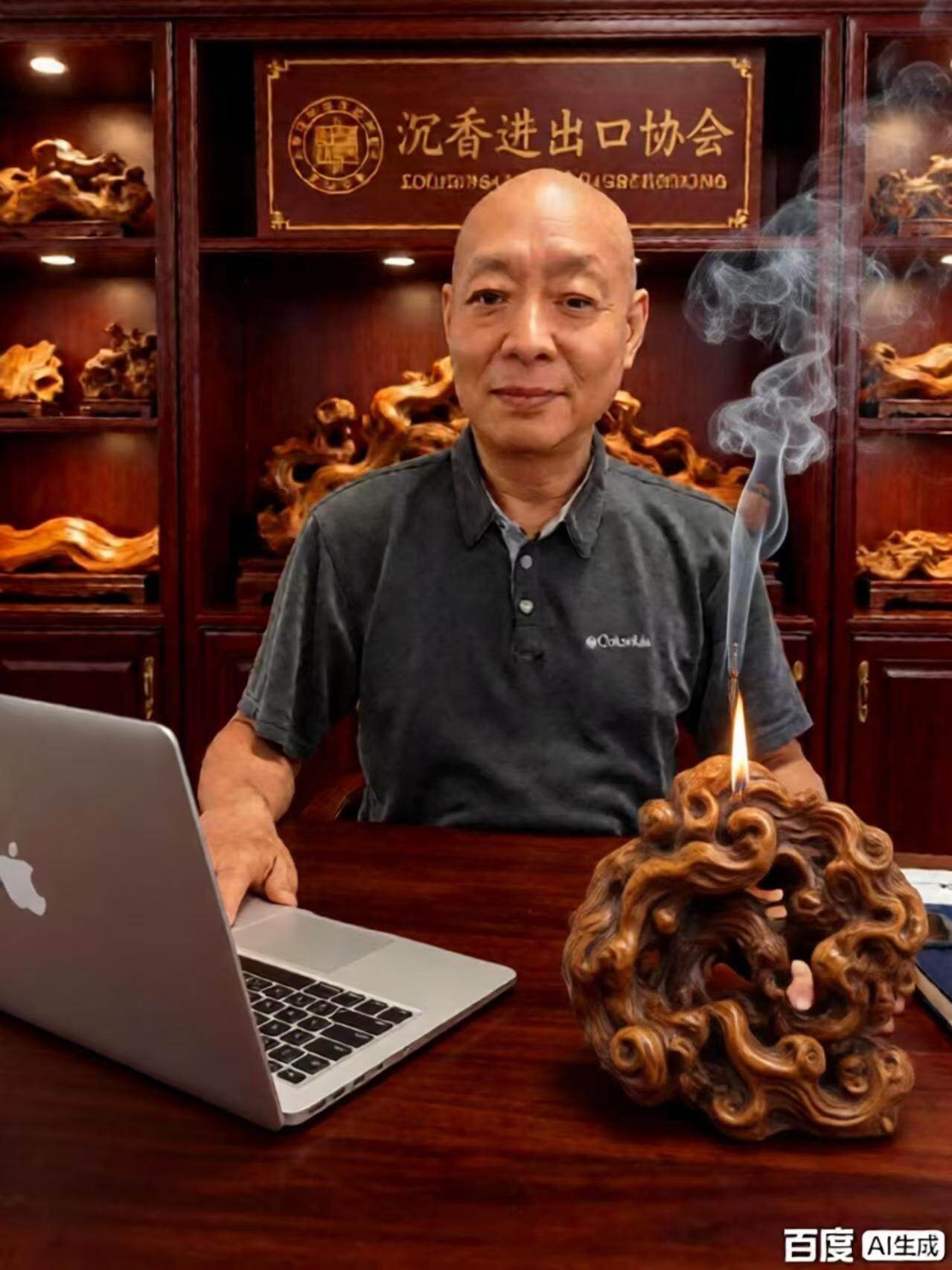 Chen Zhiqiang, President of the Hong Kong Agwood Import and Export Association