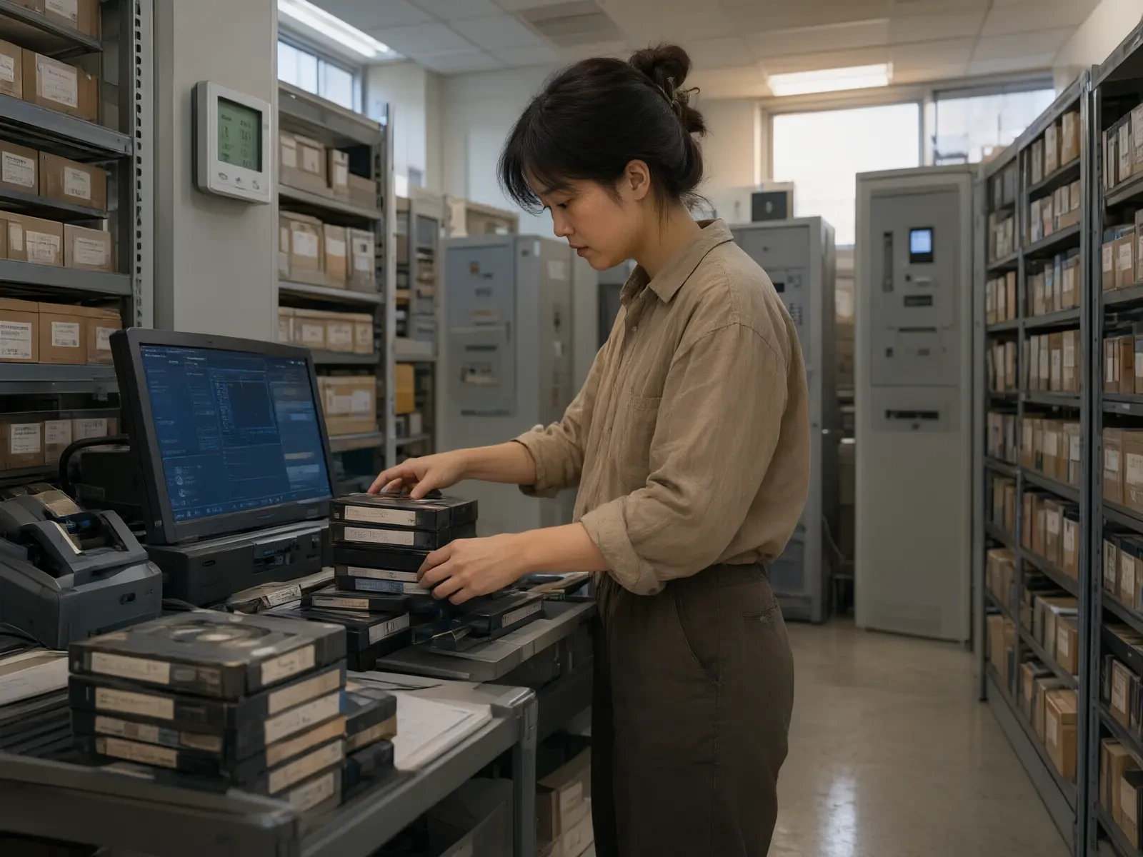 历史影像档案数字化保存需要完成转录、修复与标准化处理