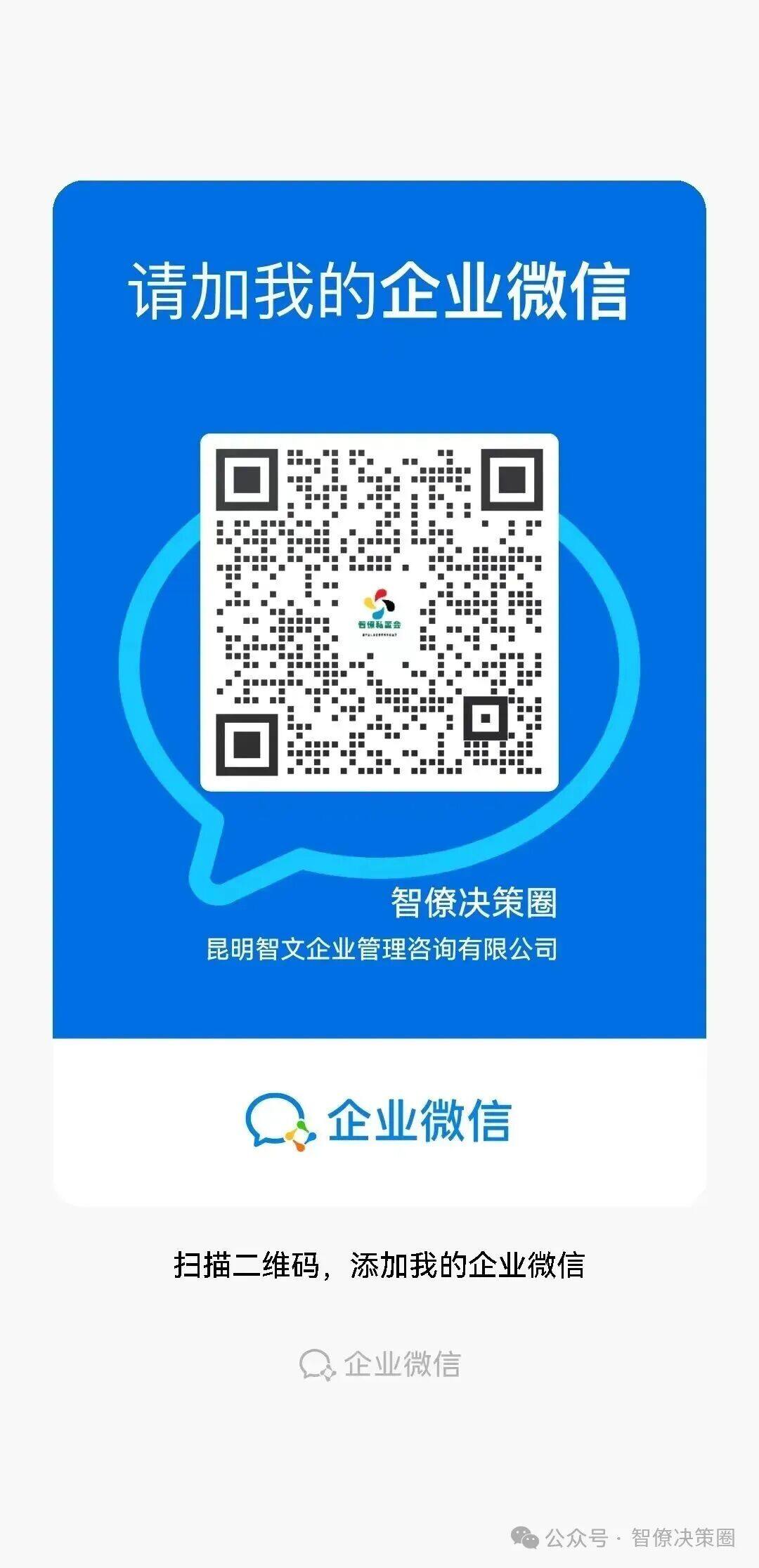 企业微信客服二维码