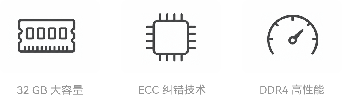 32GB DDR4 ECC 内存