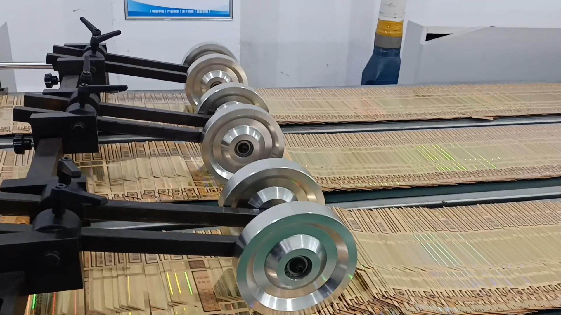 Roll-to-Roll Rotary Die-Cutting Line — Full Operation
