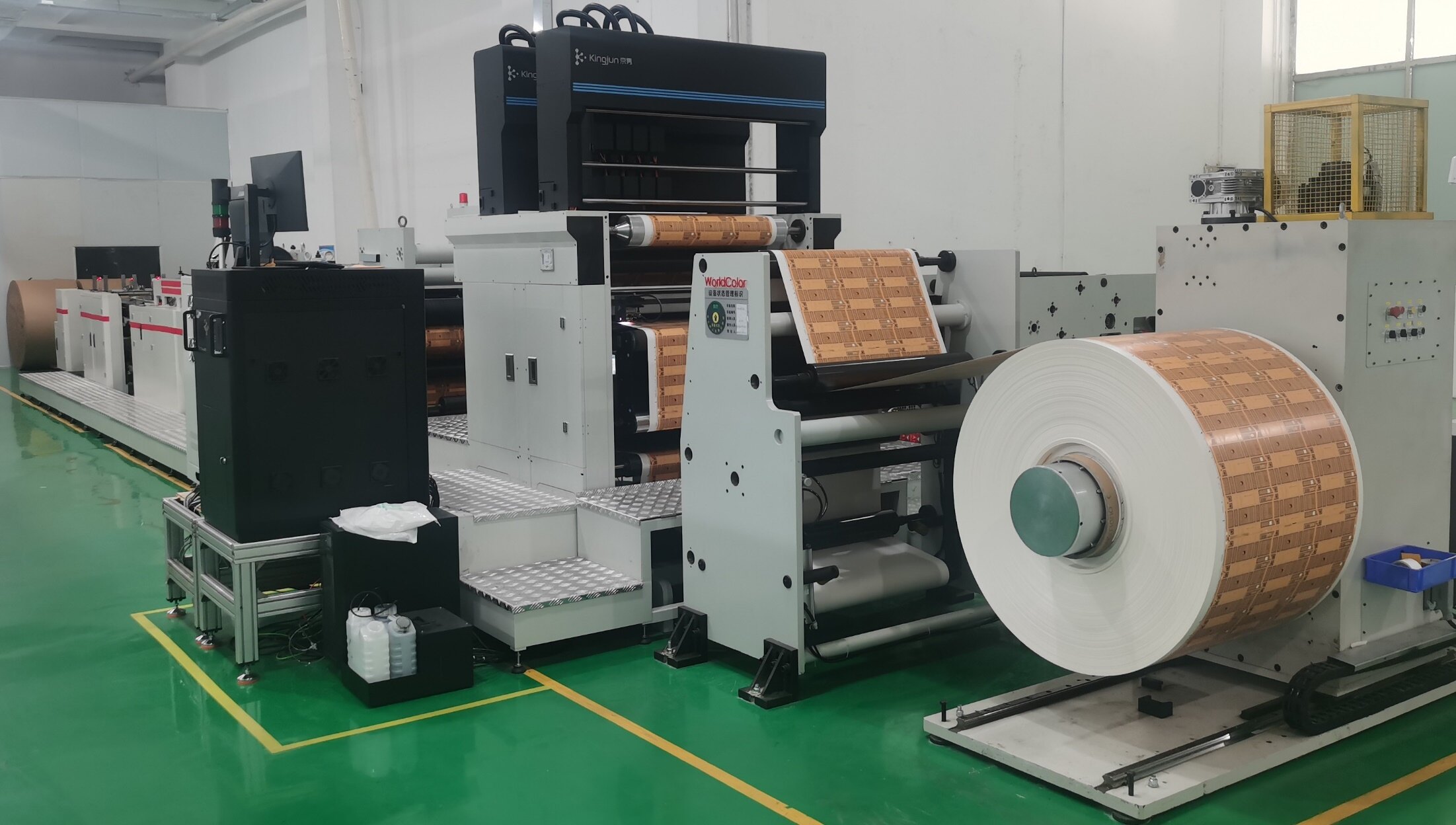 Roll-to-Roll Rotary Die-Cutting Line