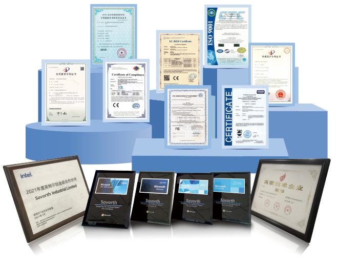 Corporate Honors Certificates