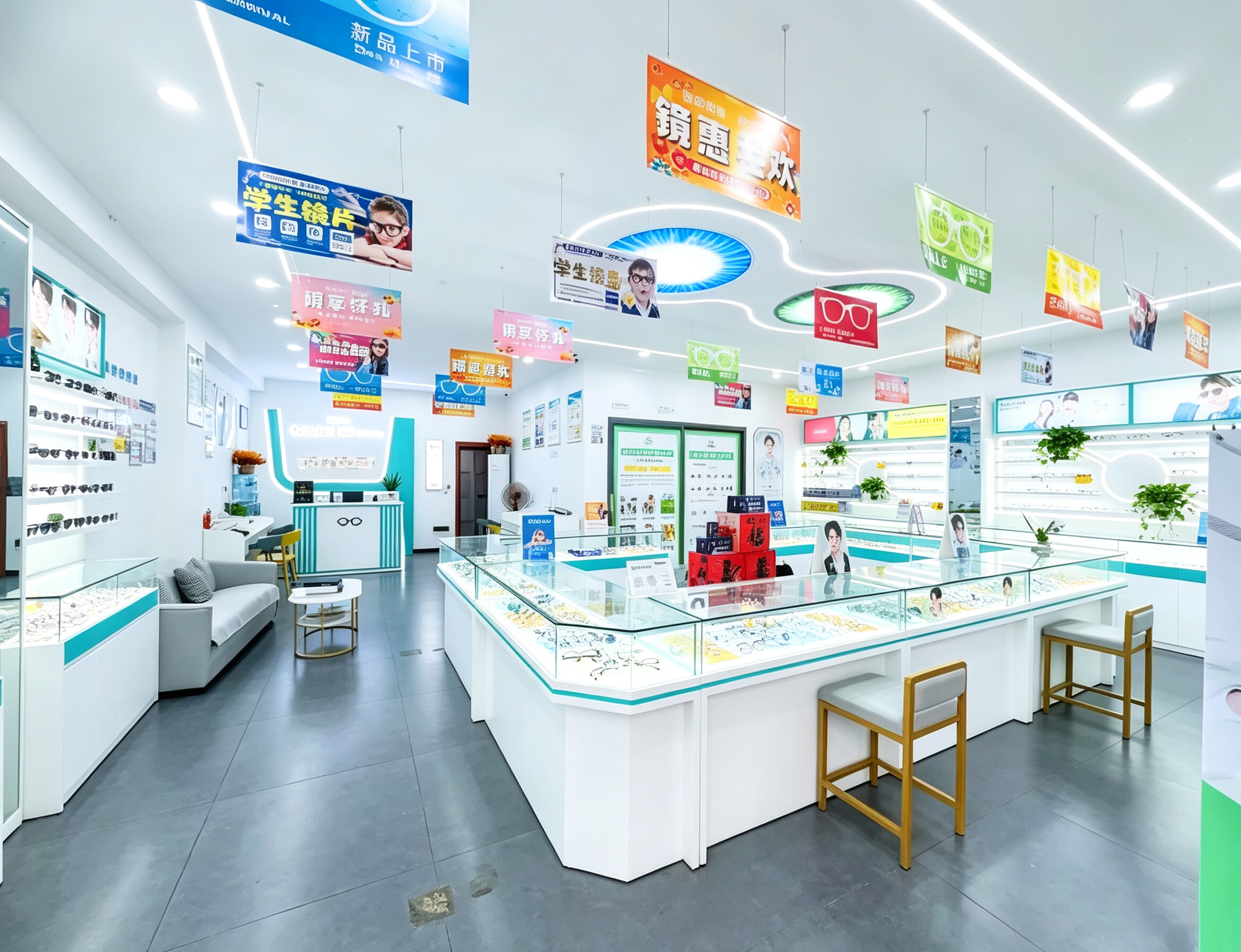 Charleston Glasses · Community Convenience Store – Real Store View