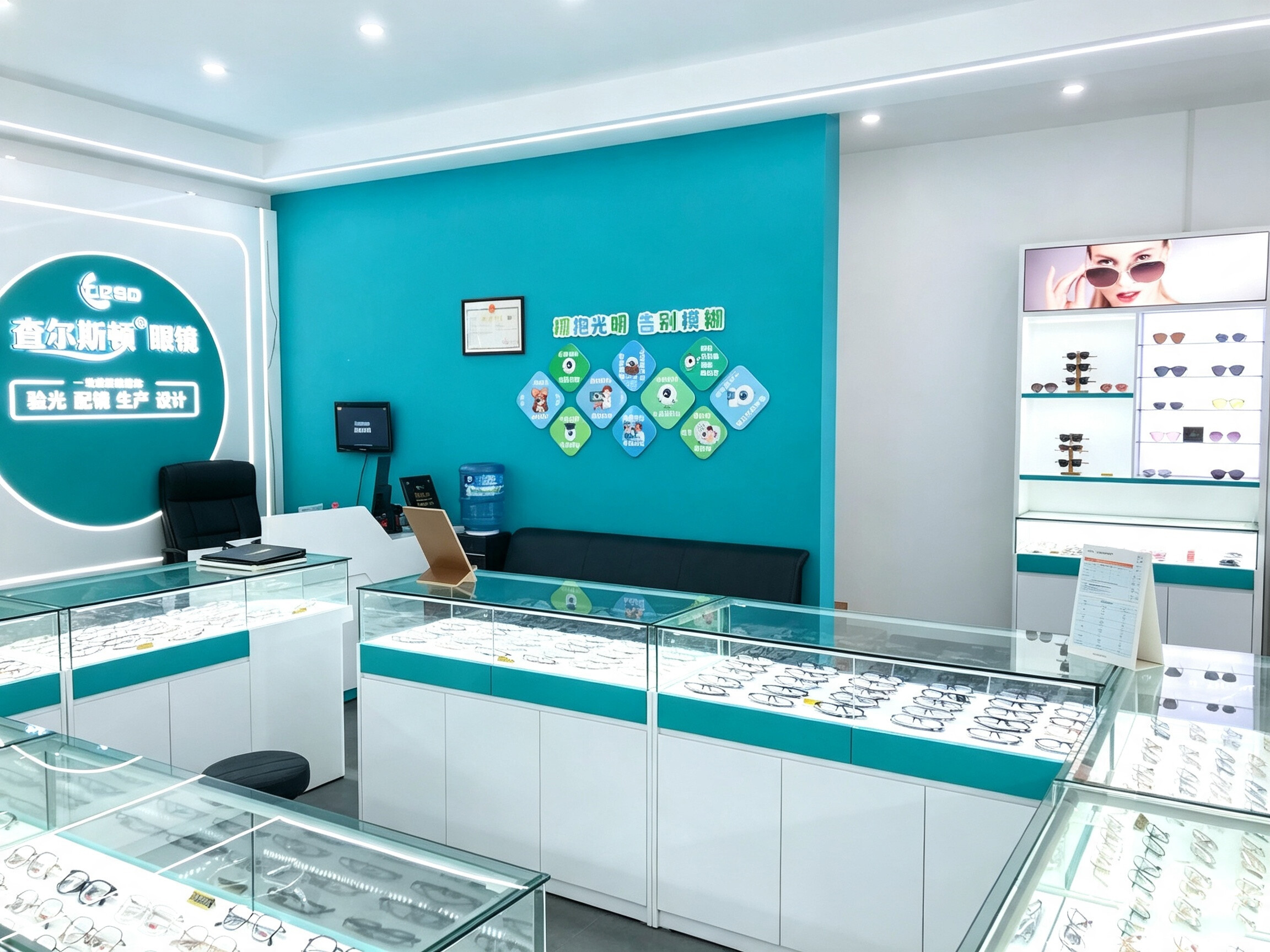 Charleston Glasses · Community Convenience Store – Real Store View