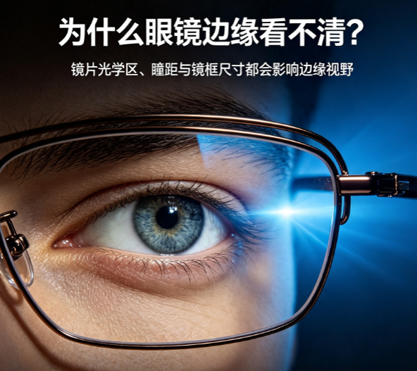 查尔斯顿资讯为什么我戴的眼镜,总感觉边缘看不清呢?