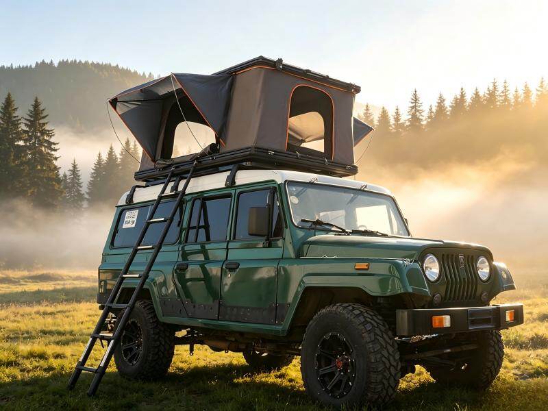 Hard Shell Rooftop Tent S6