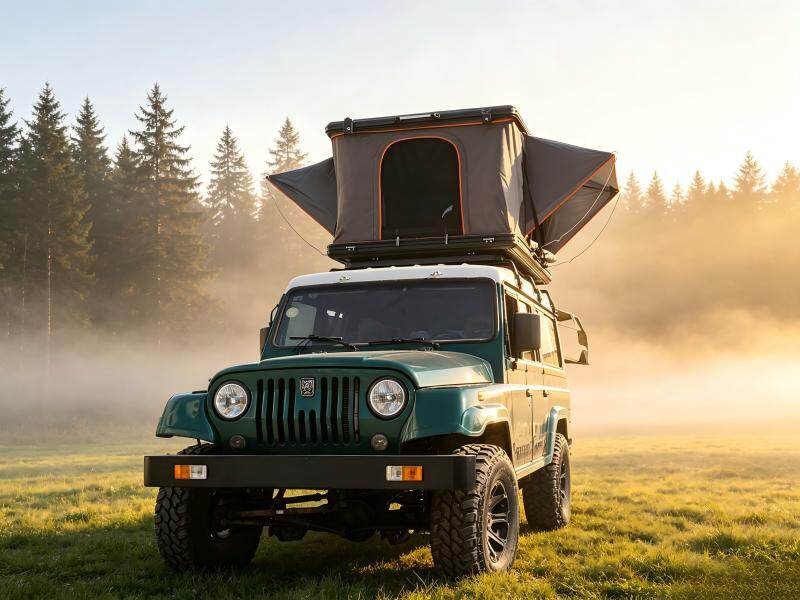 Hard Shell Rooftop Tent S6 view 3