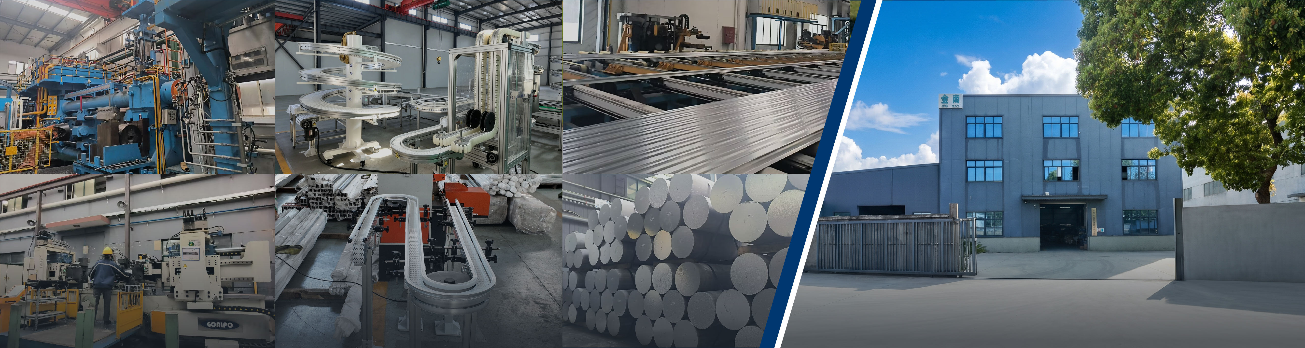Panoramic View of Jinan Aluminum Factory