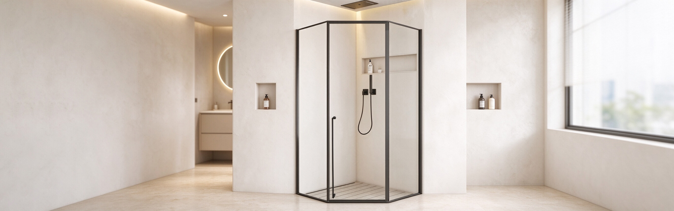 Pivot Shower Enclosure