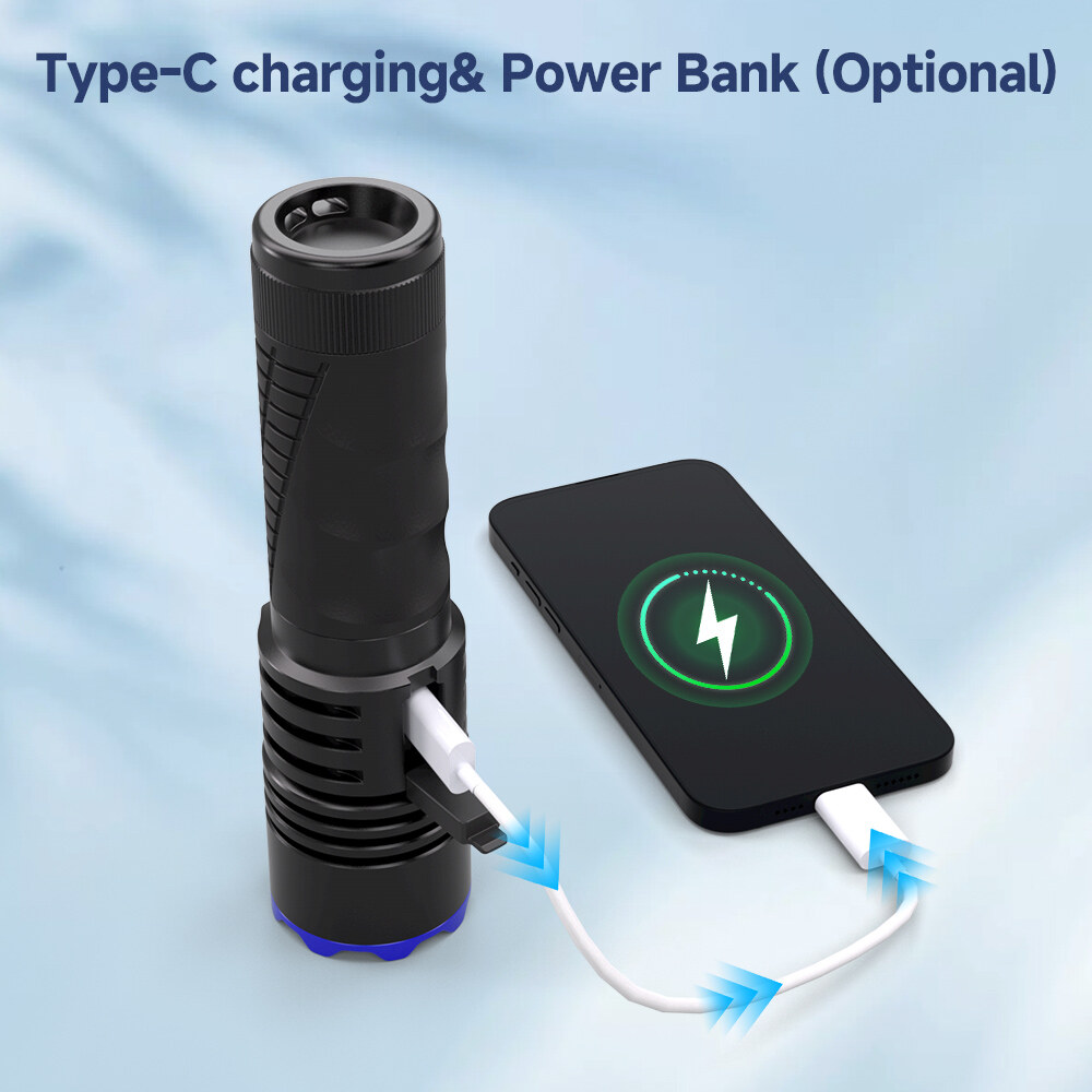 Type-C Charging and Power Bank Function Emergency Phone Charging