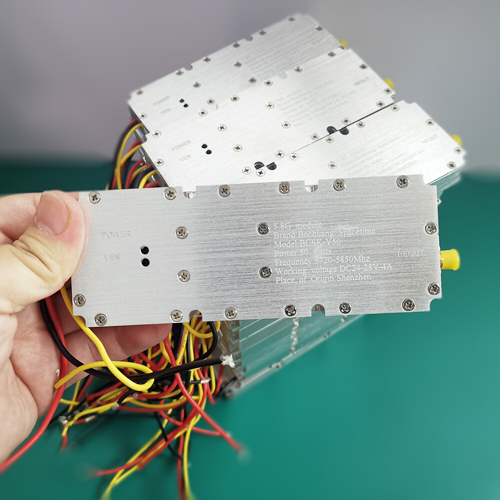 Bocreate Space-Time BSKS-Y50 5.8G Wireless Transmission Power Amplifier Module 5720-5850MHz 50W Industrial High-Power Wholesale