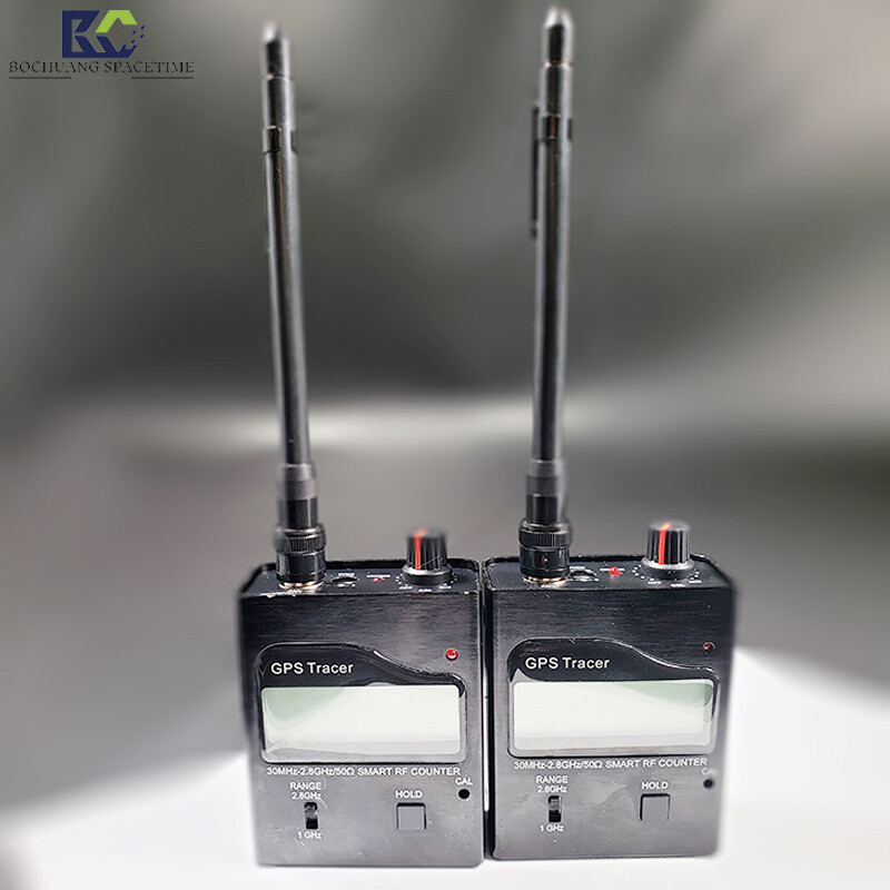 Bochuang Space-Time Handheld Frequency Detector GPS Tracer RF Signal Detector 30MHz-3GHz Full-Band Wireless Signal Scanner Anti-Surveillance Locator