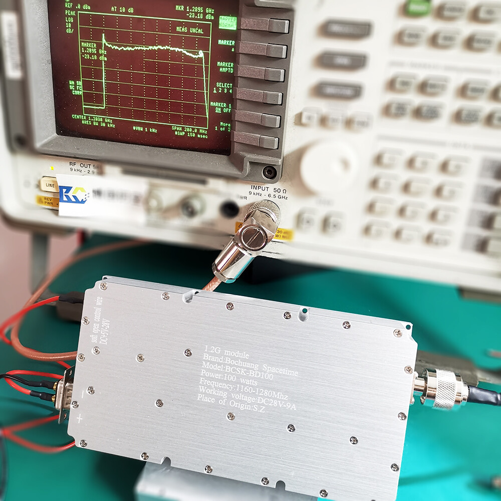 1.2G Drone Countermeasure Module BCSK - BD100 Model 100W High-Power 1160 - 1280MHz Band GAN Chip with Isolator Module