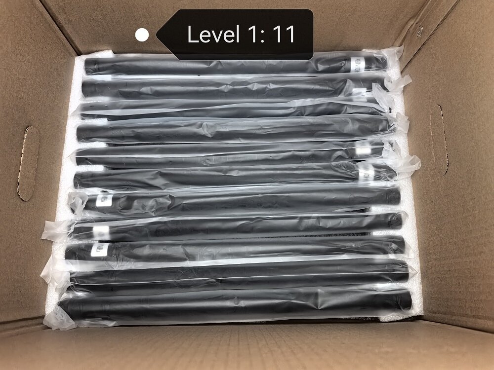 20×450mm Omni-directional Fiberglass Antenna for 2G/3G4G/5G Communications/LoRa/Drone Jamming | N-Type Male Connector
