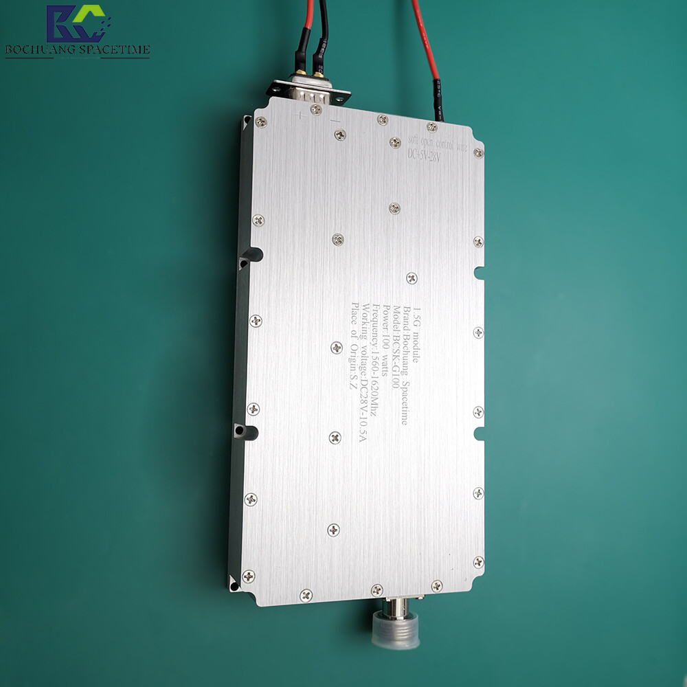 1560MHz–1620MHz, 100W Power Amplifier Module Supplier BCSK-G100 High-Stability RF Power Amplifier with Isolator