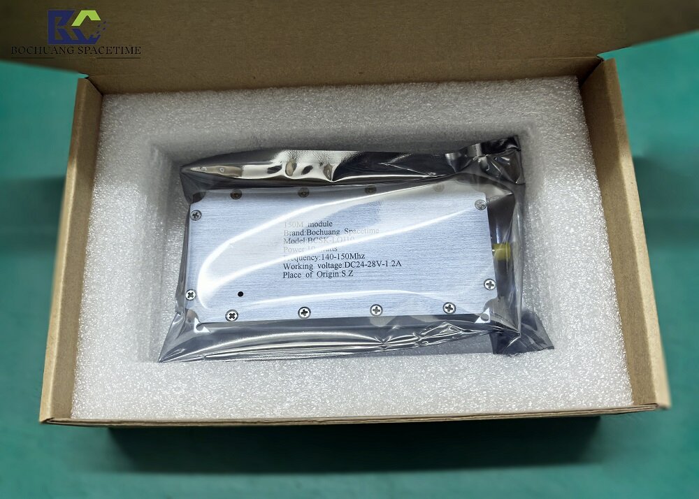 Bocreate BSKS-LOJ10 Broadband RF Power Amplifier Module 140-150MHz 10W Industrial VHF Signal Booster, Direct from Shenzhen Manufacturer