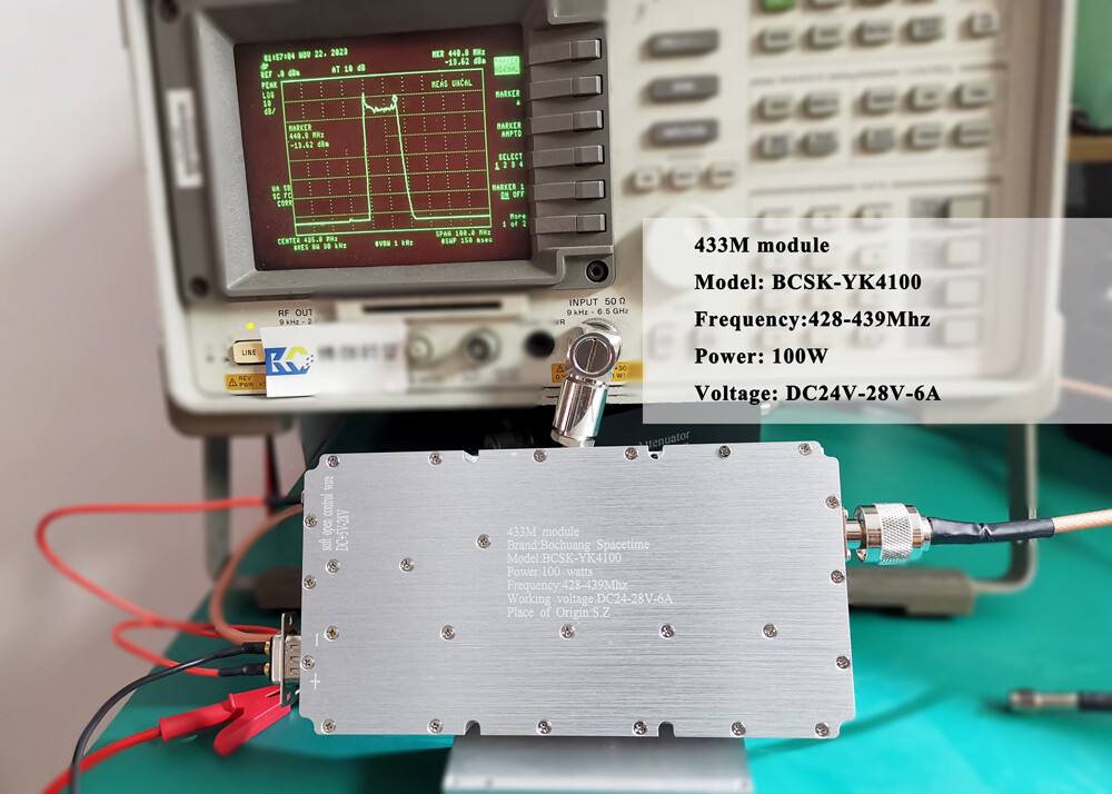 433Mhz 100W Communication Module Direct from Manufacturer BCSK-YK4100 Low-Band Drone Countermeasure RF Power Amplifier