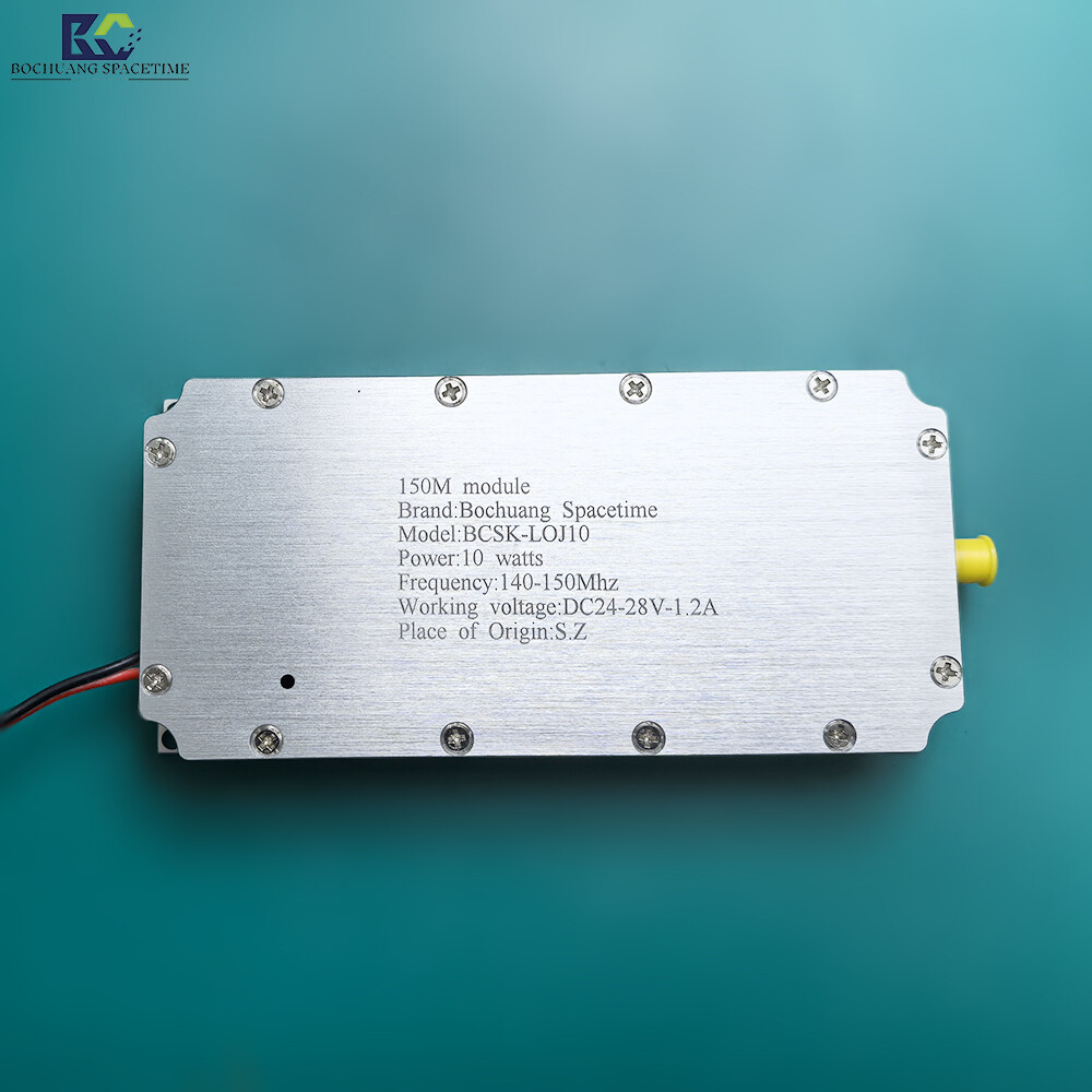 Bocreate BSKS-LOJ10 Broadband RF Power Amplifier Module 140-150MHz 10W Industrial VHF Signal Booster, Direct from Shenzhen Manufacturer
