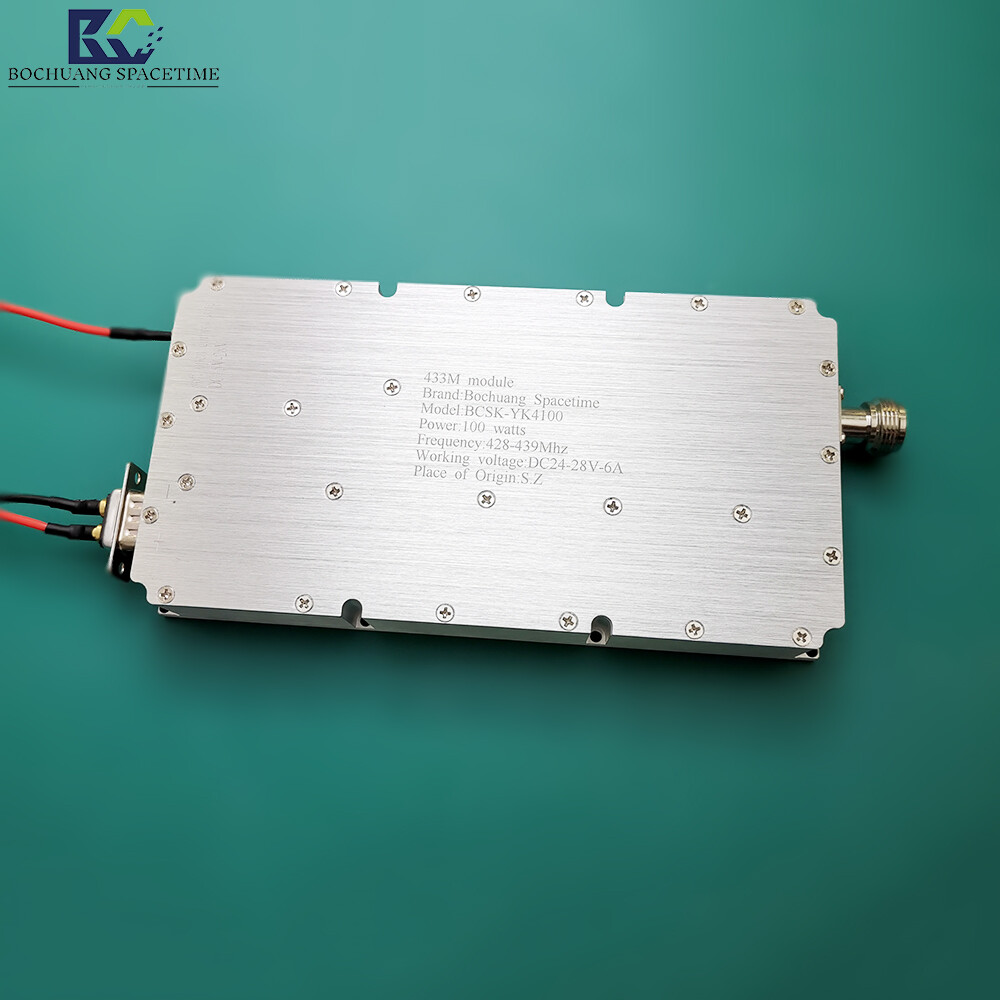 433Mhz 100W Communication Module Direct from Manufacturer BCSK-YK4100 Low-Band Drone Countermeasure RF Power Amplifier