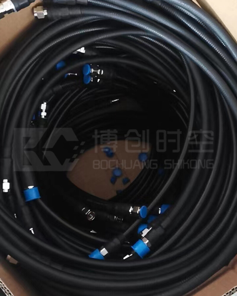 50-9超柔射频电缆线 | 双N型公头 低损耗同轴馈线 适用于无人机干扰器/通信基站/测试设备