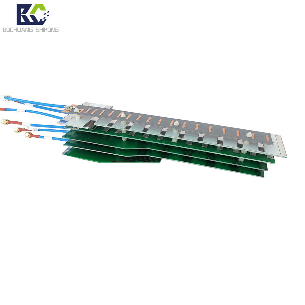 博创时空BCSK-ZH06六频PCB定向天线 | 433M+900M+1.2G+1.5G+2.4G+5.8G高增益SMA接口 适用于无人机干扰枪/信号屏蔽/通信增强