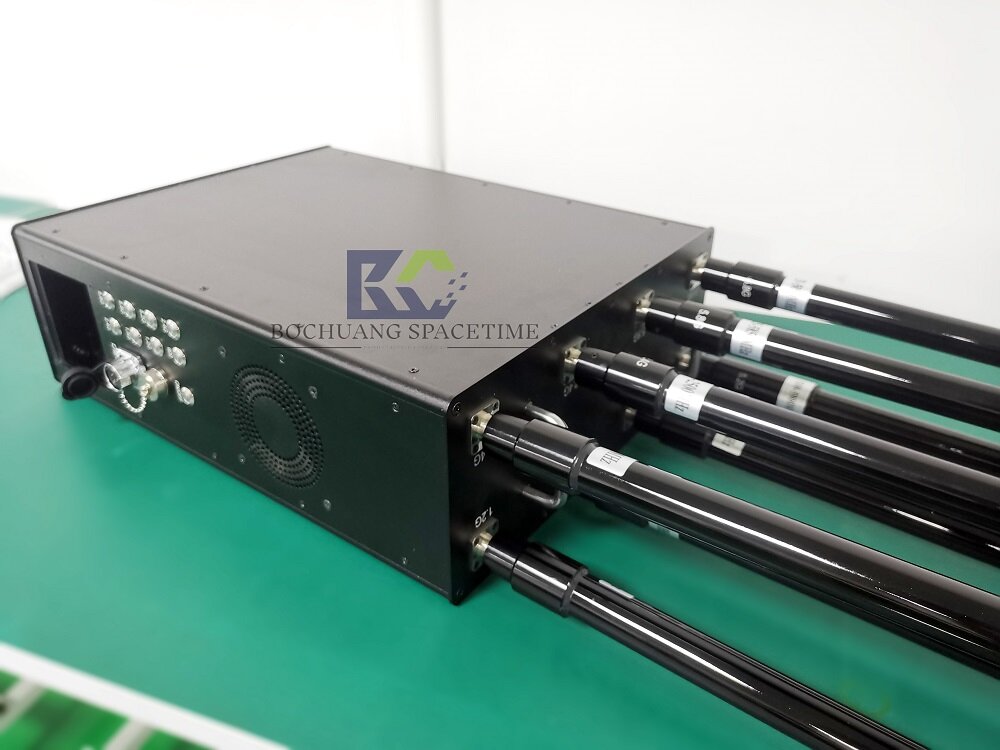 背包式无人机反制设备八频段30瓦 BCSK-BB08-3型 360°全向覆盖 500-1500m有效距离 单兵背负式低空防御系统