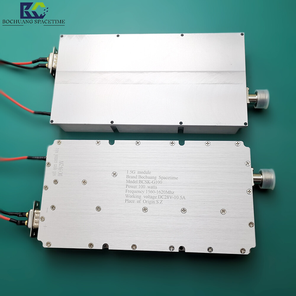 1560MHz–1620MHz, 100W Power Amplifier Module Supplier BCSK-G100 High-Stability RF Power Amplifier with Isolator