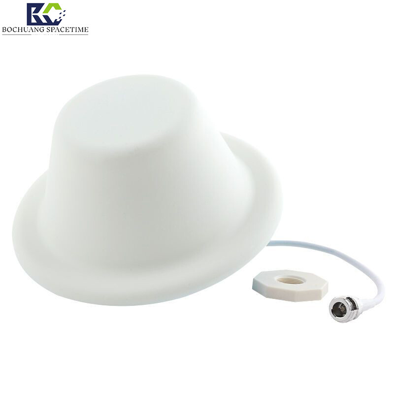 博创时空BCSK-MGTTX3700 5G室内全向吸顶天线 | 800-3700MHz宽频 蘑菇头设计 适用于手机信号放大器/WiFi覆盖/分布式天线系统