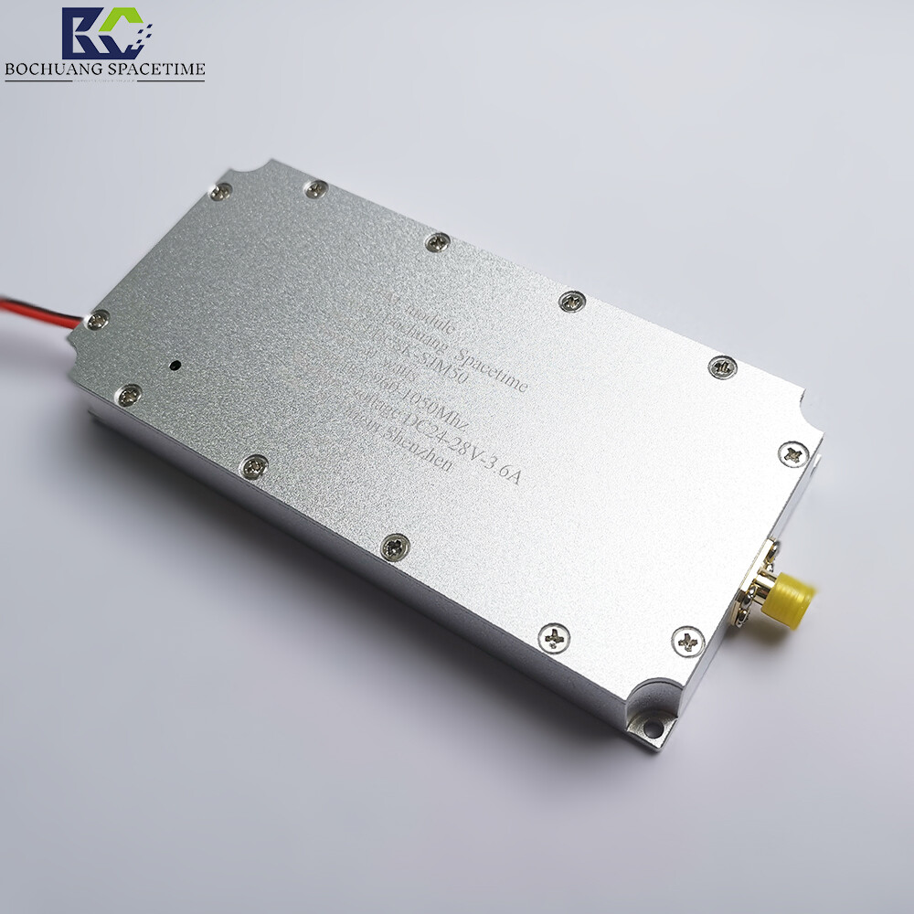 BCSK-SJM50型 连续波射频功率放大模块 965-1050MHz 50W高增益功放板带环形器