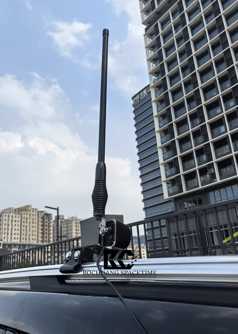 博创时空 BCSK-CZTXFDQ SUV车载遥控液压放倒器 12V-24V通用型天线折叠装置 支持4.5米长线遥控操作