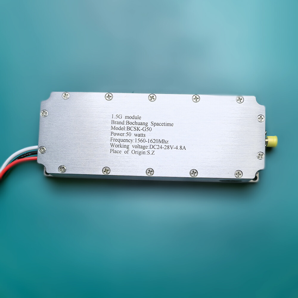 博创时空 BCSK-G50型 1.5GHz 50W射频功率放大模块 | GPS L1频段无人机反制设备核心组件