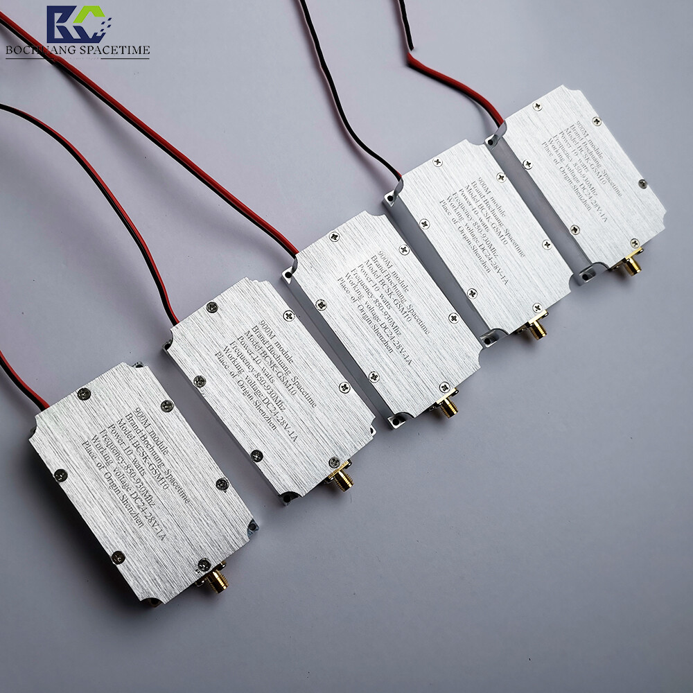 BCSK-GSM10 900MHz 1W RF Power Amplifier Module by Bochuang Space-Time | For GSM/CDMA Signal Jamming and Drone Countermeasure Systems
